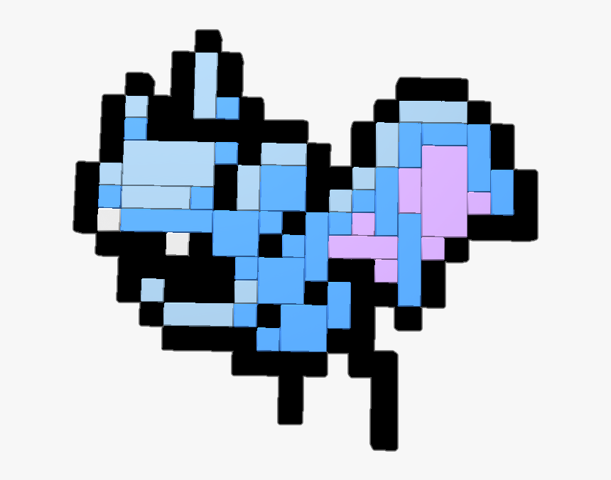 Pixel Art Pokemon Zubat , Png Download - Transparent Minecraft Diamond, Png Download, Free Download