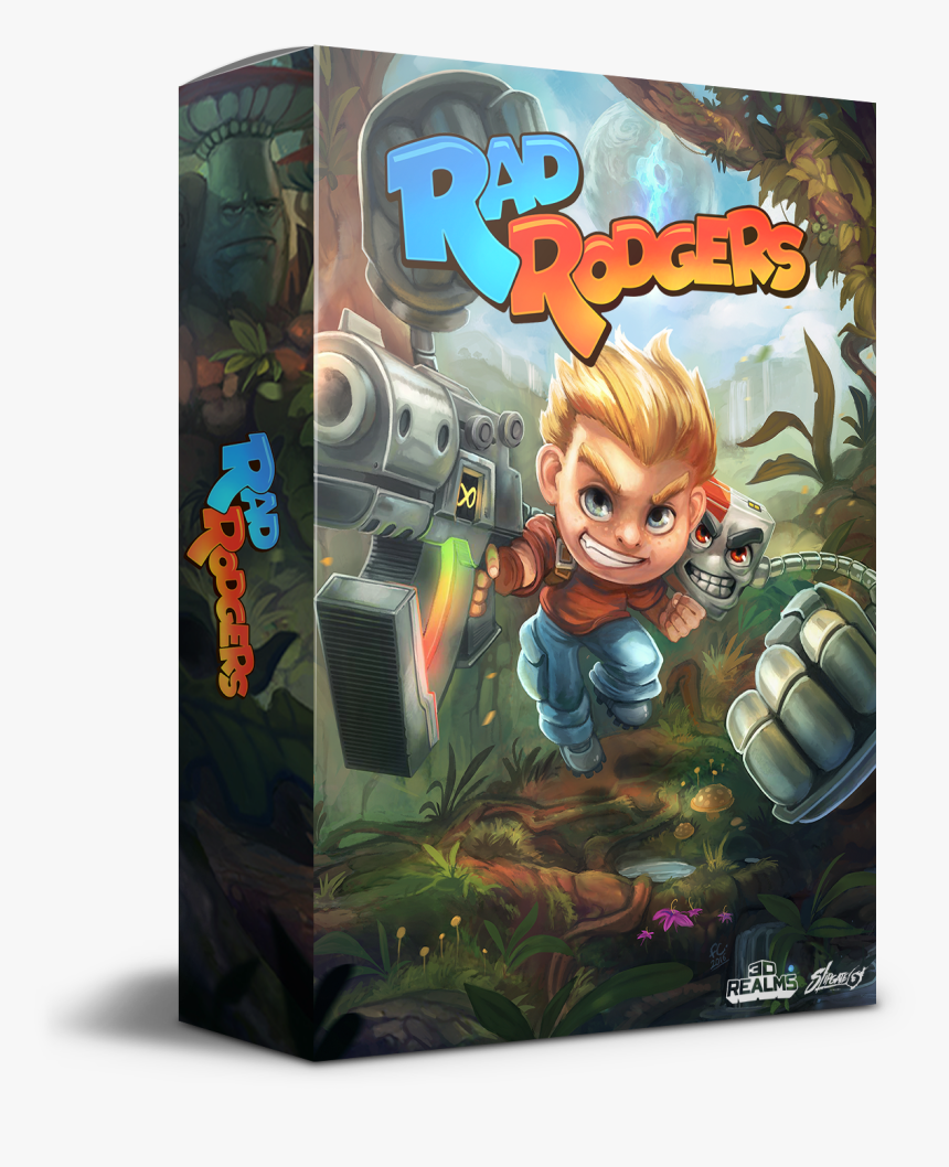 Rad Rodgers Radical Edition Codex - Rad Rodgers Pc Game, HD Png Download, Free Download