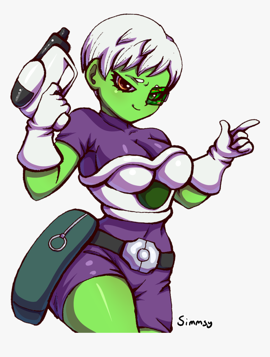 Transparent Bulma Png - Dragon Ball Green Girl, Png Download, Free Download