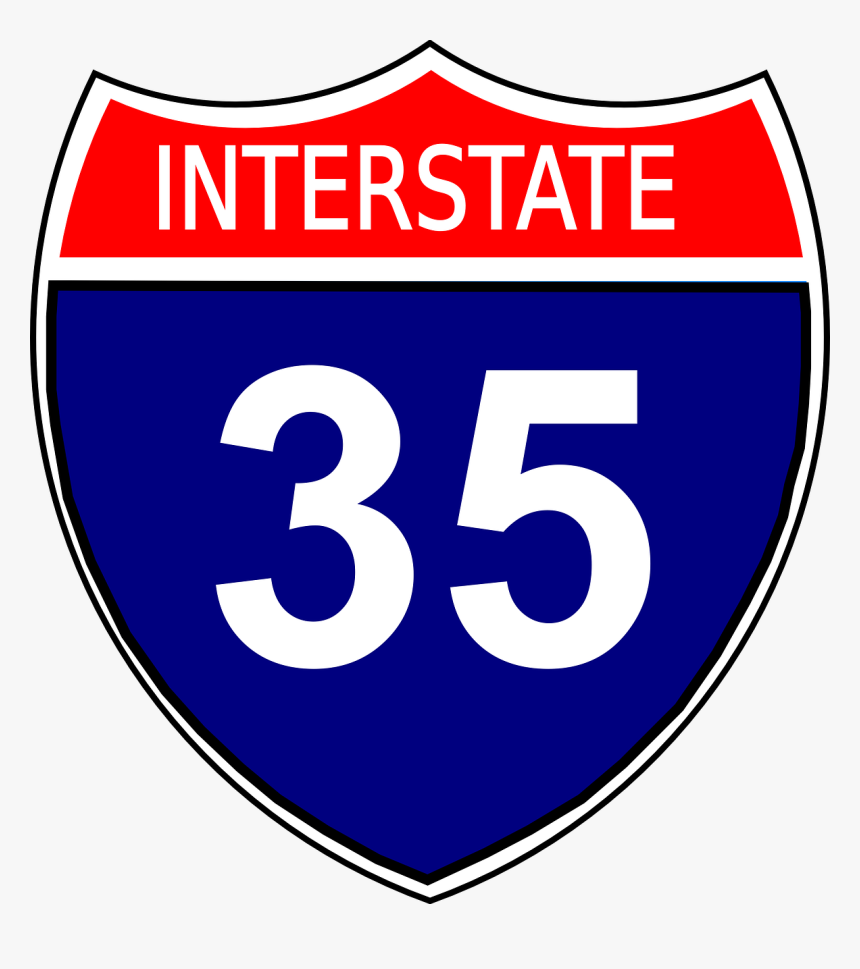 Interstate Highway Sign, HD Png Download, Free Download