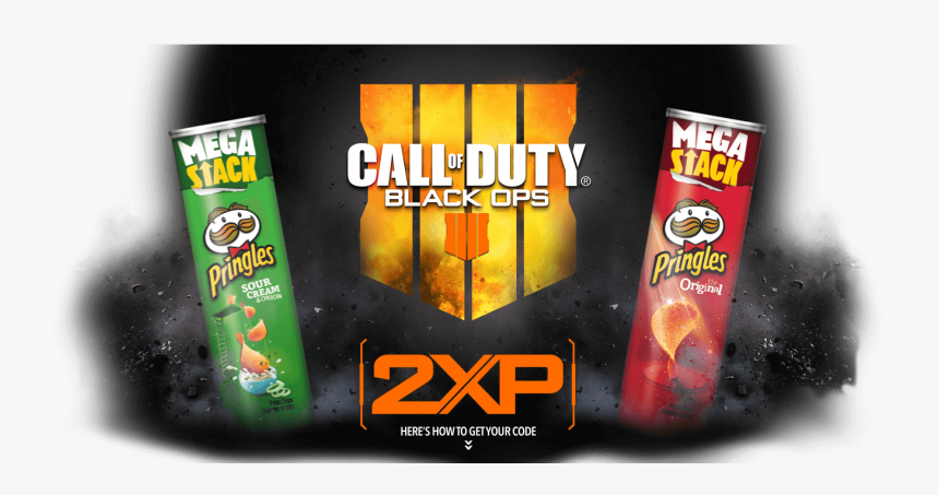 Call Of Duty Black Ops 4 Pringles , Png Download - Pringles, Transparent Png, Free Download