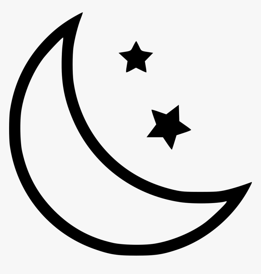 Moon - Stars Border, HD Png Download, Free Download