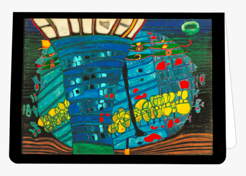 Hundertwasser Paintings, HD Png Download, Free Download