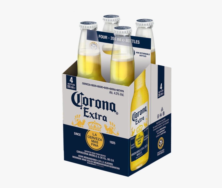 Corona Extra 4x330ml Price Singapore, HD Png Download - kindpng