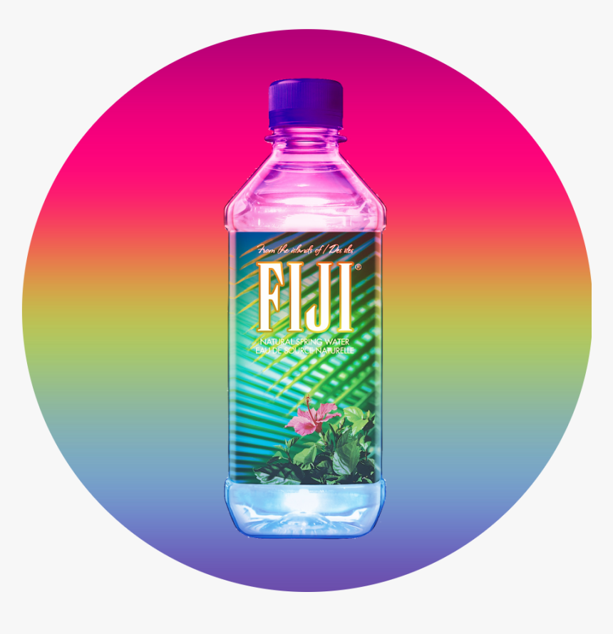 The Circle Of Fiji - Fiji Water Bottle Transparent, HD Png Download, Free Download