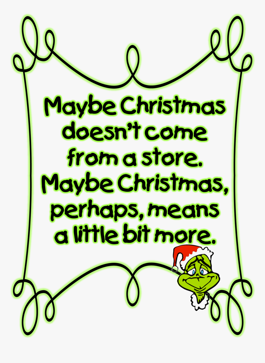 Grinch Heart Png - Christmas The Grinch Clipart, Transparent Png, Free Download