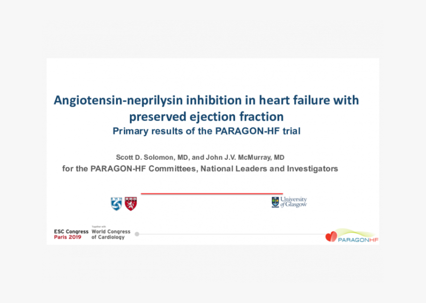 Angiotensin Neprilysin Inhibition In Heart Failure - University Of Glasgow, HD Png Download, Free Download