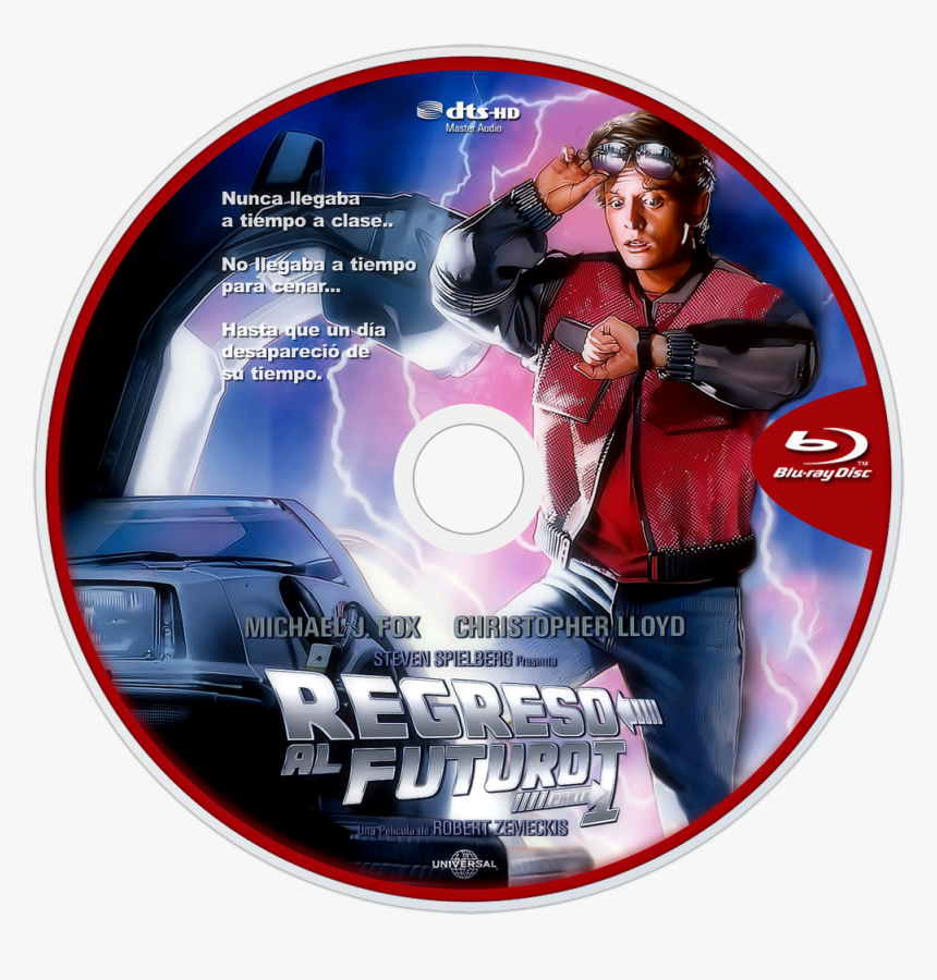 Back To The Future Bluray Disc Image - Back To The Future, HD Png Download, Free Download