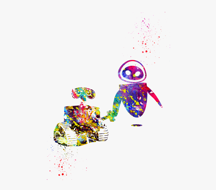 Walle And Eve Art, HD Png Download, Free Download