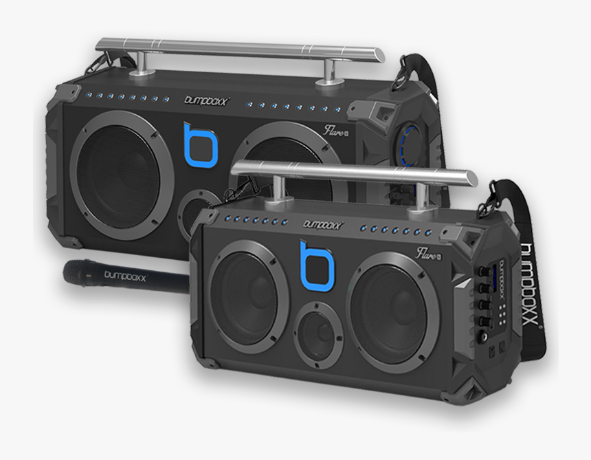 Transparent Boombox Png - Bumpboxx Flare 8 Black, Png Download, Free Download