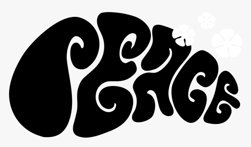Psychedelic Typeface, HD Png Download - kindpng