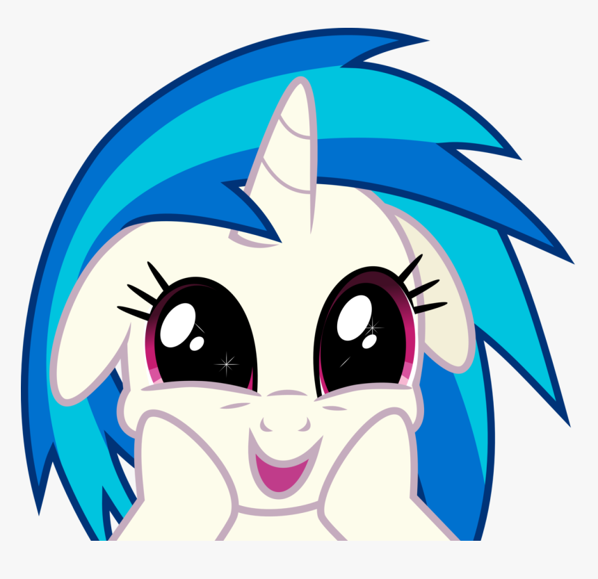 Cute Vinyl Scratch Mlp, HD Png Download, Free Download