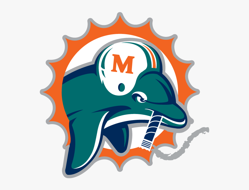 Transparent Miami Dolphin Clipart - Miami Dolphins Logo, HD Png Download, Free Download