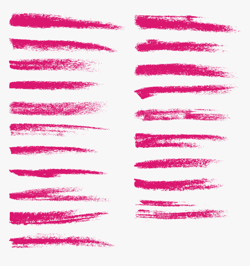 Pink Chalk Line Png - Transparent Lipstick Line Png, Png Download, Free Download