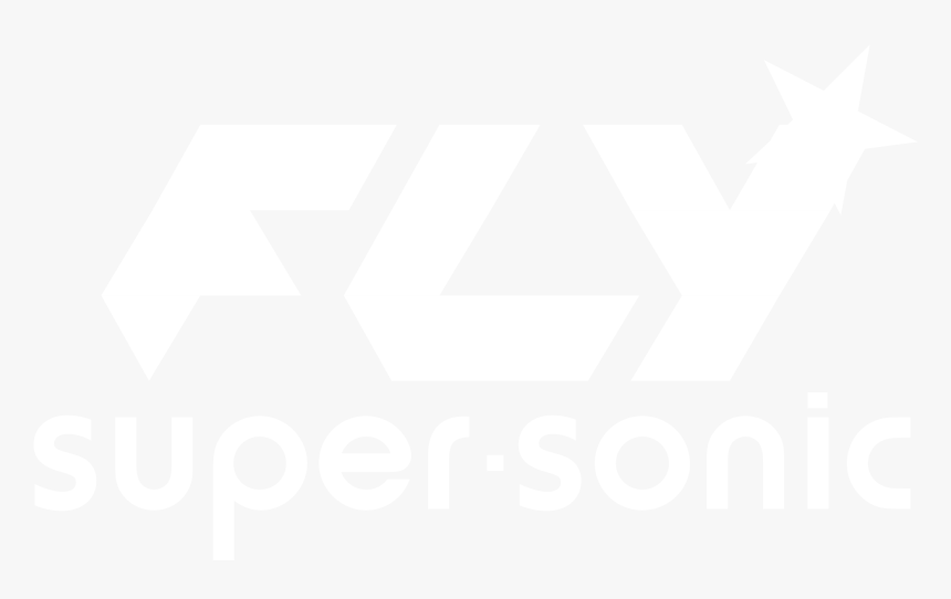 Fly Super Sonic Logo Black And White - Graphic Design, HD Png Download, Free Download