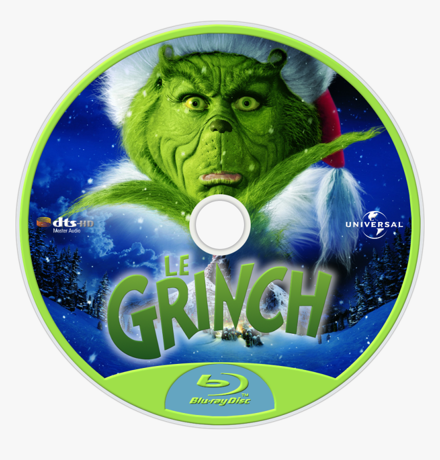 How The Grinch Stole Christmas Bluray Disc Image - Grinch Stole ...