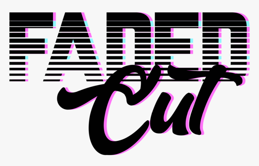 Faded Cut With Colour - Graphic Design, HD Png Download, Free Download