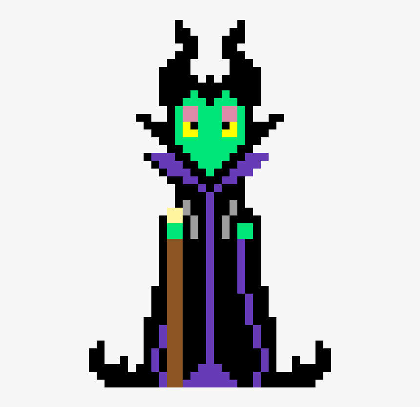 Maleficent Clipart , Png Download - Maleficent Pixel, Transparent Png, Free Download