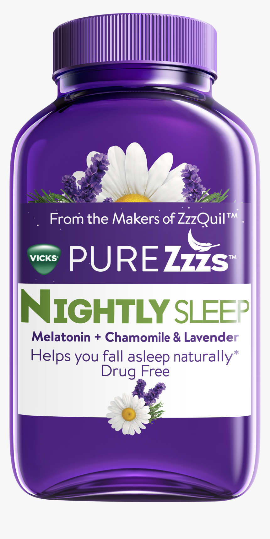 Melatonin Zzz, HD Png Download - kindpng