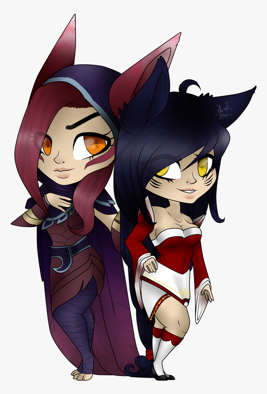 Xayah And Ahri, HD Png Download, Free Download