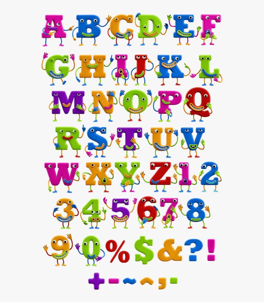 Abc Character Funny Font, HD Png Download, Free Download