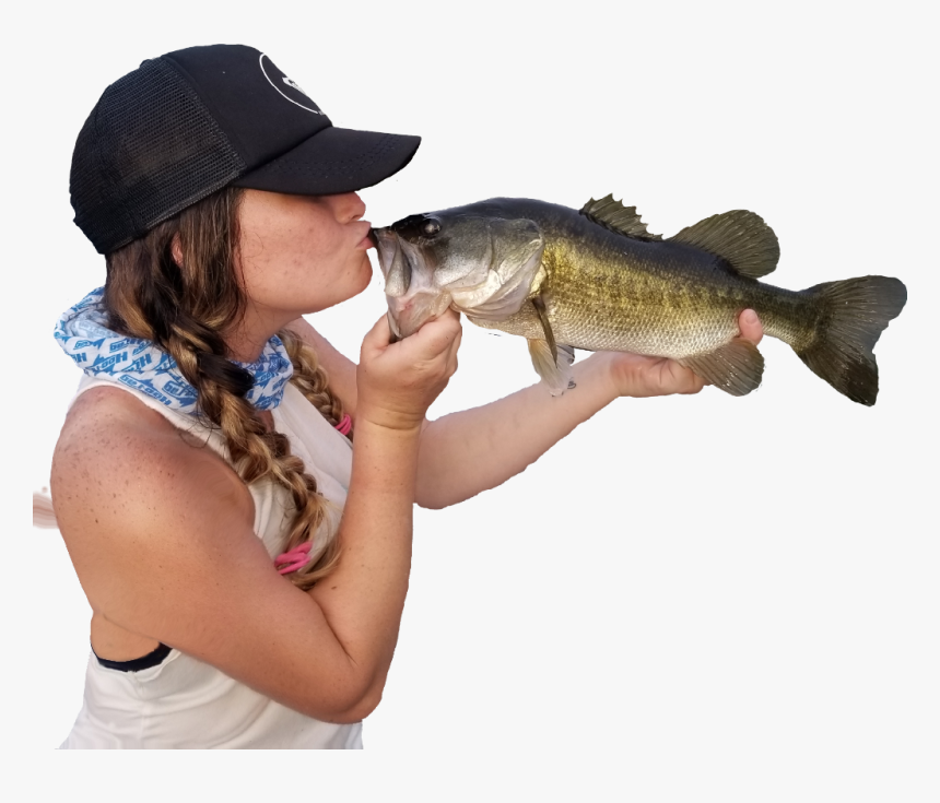 #kisses #bass #fish #fishing #roxy, HD Png Download, Free Download