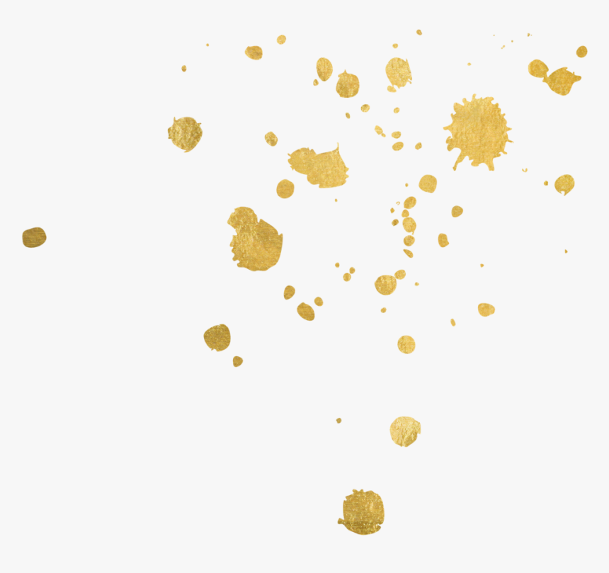 Gold Paint Splatter Png - Splatter Gold Paint Png, Transparent Png ...