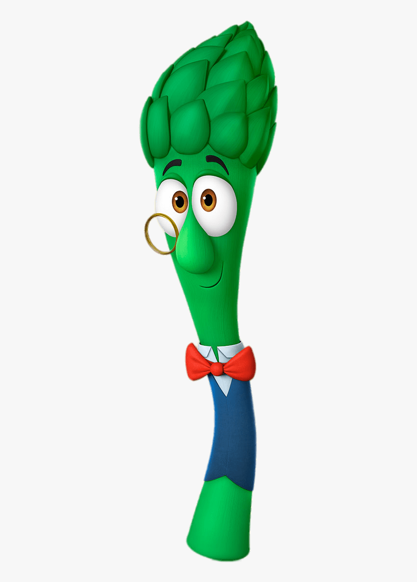 Veggietales Archibald Asparagus - Veggietales Asparagus, HD Png Download, Free Download