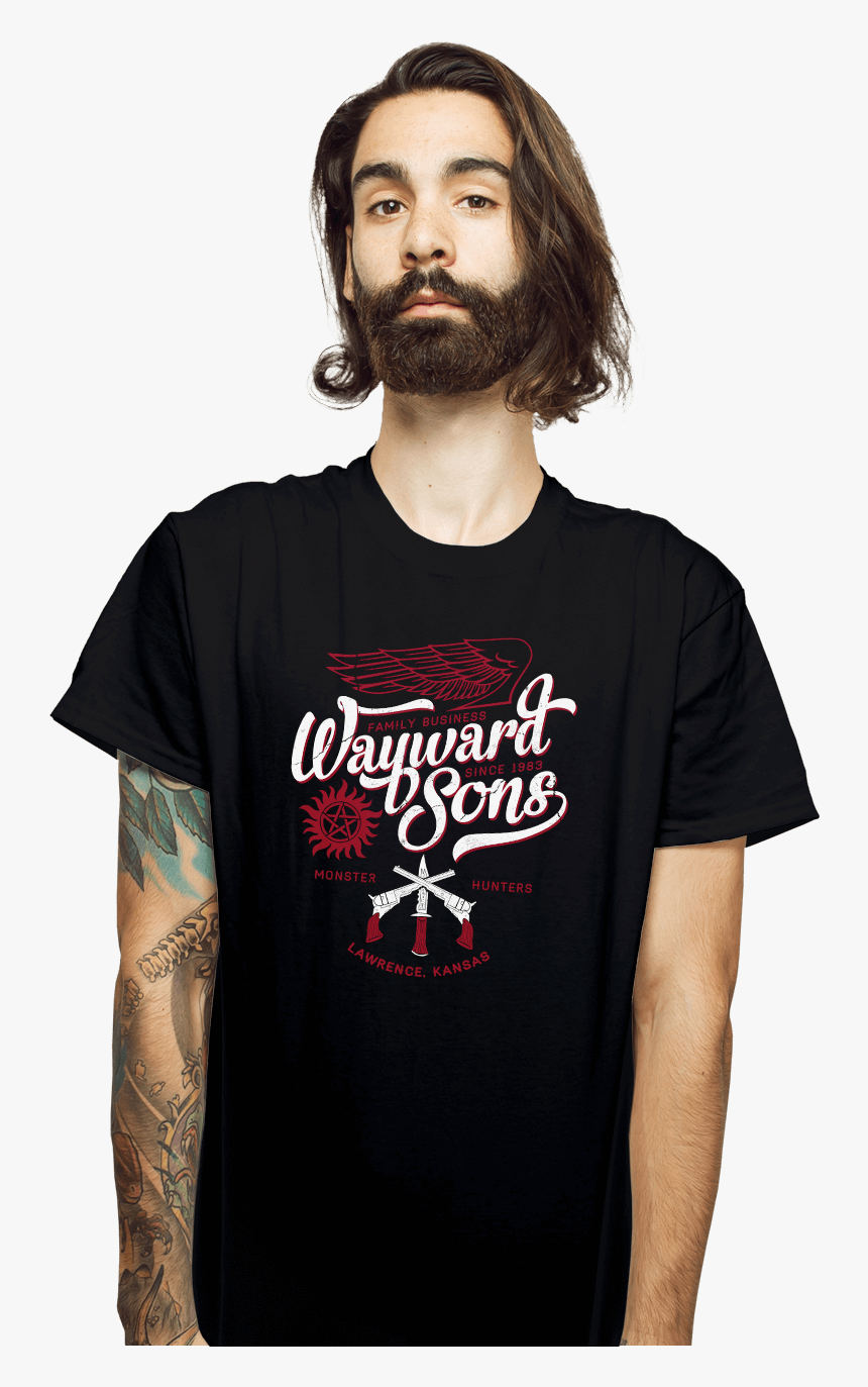 Supernatural Sam Dean Winchester Wayward Sons Front - Eye Of Agamotto T Shirt, HD Png Download, Free Download