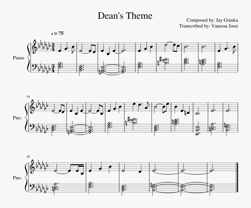 Dean What 2 Do Piano Sheet Music, HD Png Download, Free Download