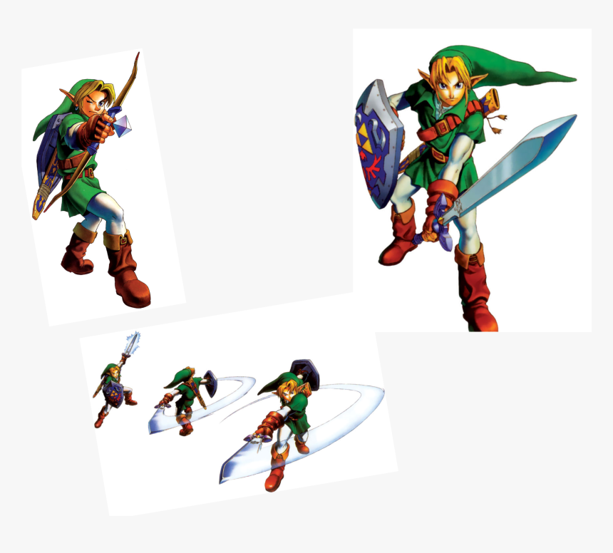 Free Graphic Design Software - Link Zelda Ocarina Of Time, HD Png Download, Free Download