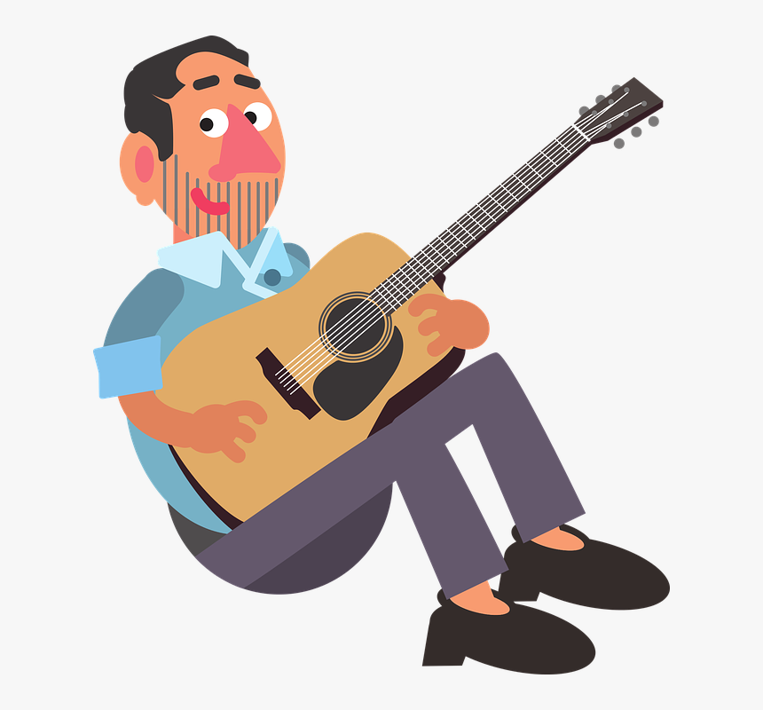 Musician, Music, Instrument, Bluegrass, Guitar - Musico Png, Transparent Png, Free Download