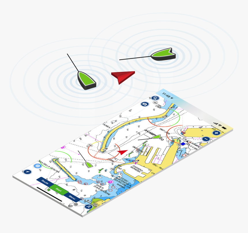 Ais Navionics Ipad, HD Png Download, Free Download