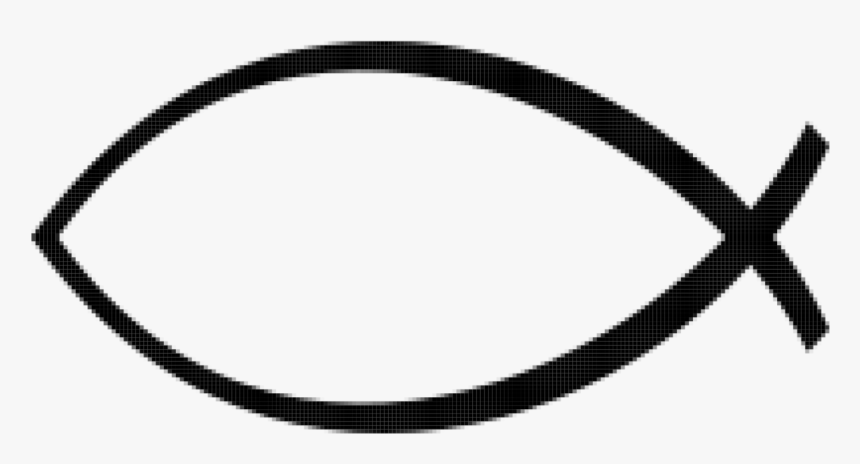 Symbol,rim,line - Ichthys Christian Symbol, HD Png Download - kindpng