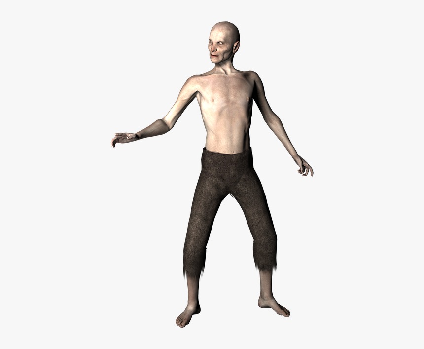 Zombie, Man, Spooky, Horror, Halloween, Fear, Dark - Creepy Man Png, Transparent Png, Free Download