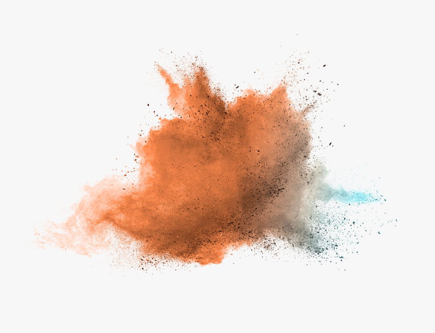 Performance Marketing For Eye Care - Powder Orange Paint Explosion, HD Png Download, Free Download