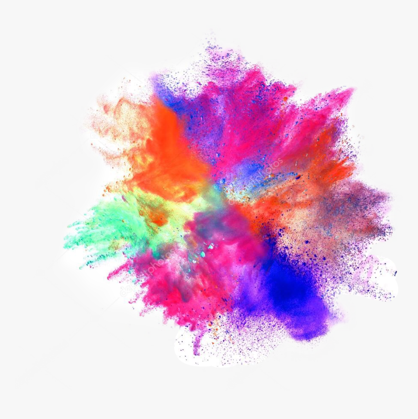 #explosion #colors #colours #colorfulsmoke #colorpowdef - Ivory Ella Dust Popsocket, HD Png Download, Free Download