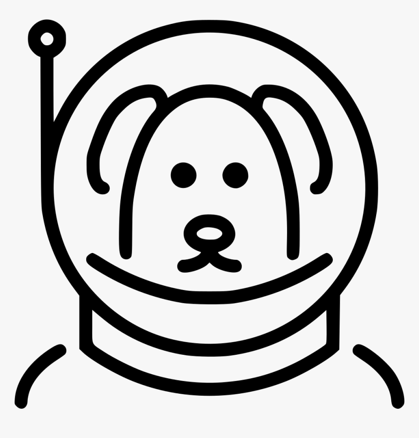 Dog Astronaut Svg Png Icon Free Download - Dog Astronaut Svg, Transparent Png, Free Download