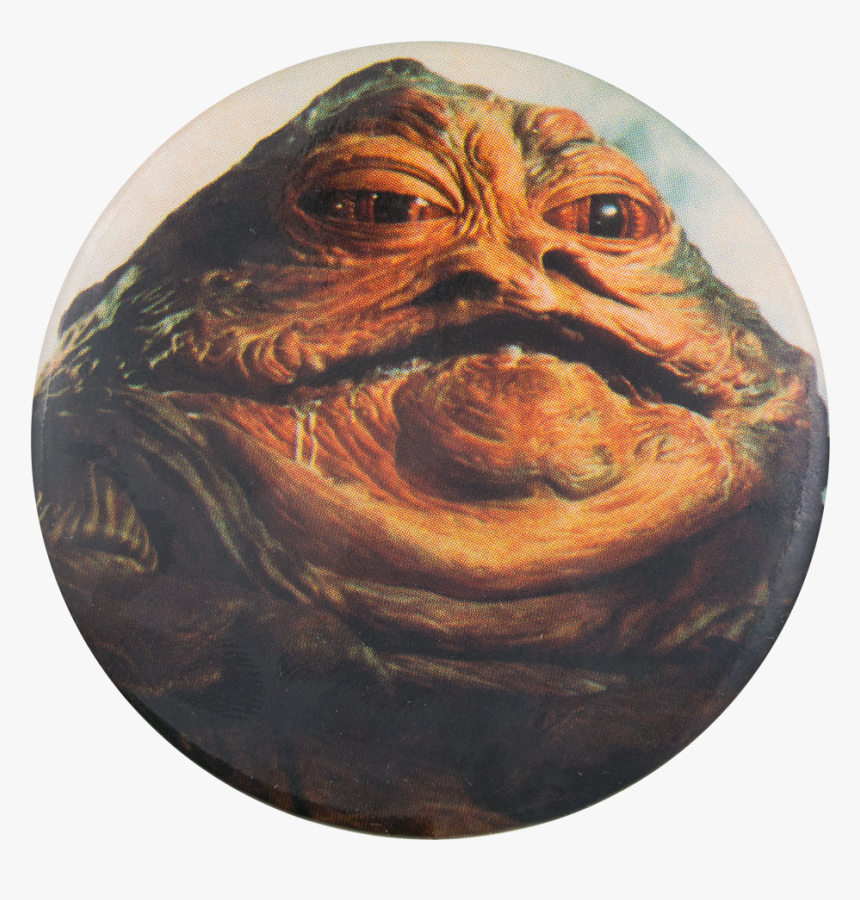 Jabba The Hut Star Wars Entertainment Button Museum - Carving, HD Png Download, Free Download