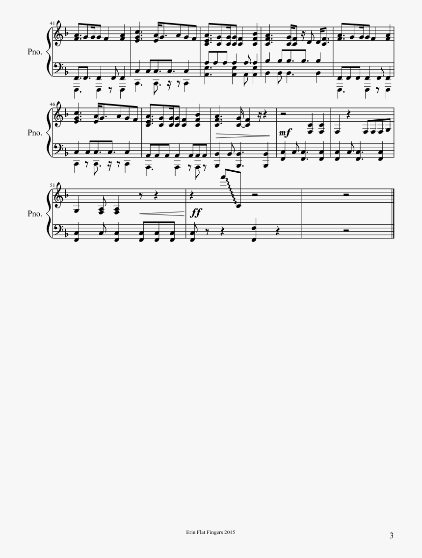 Jabba The Hutt Sheet Music Composed By Schmoyoho Arranged - Piano, HD Png Download, Free Download