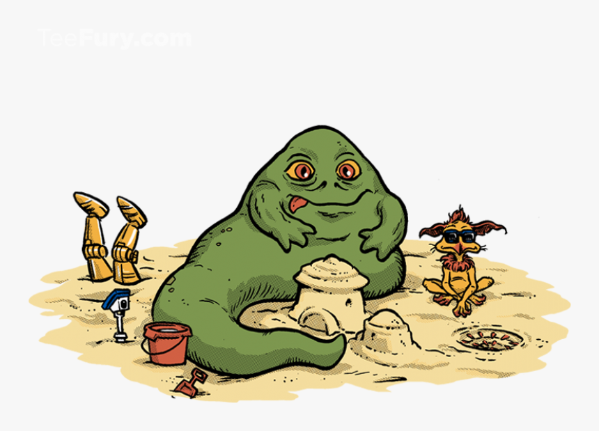 Beach Hutt Jabba , Png Download - Cartoon, Transparent Png, Free Download