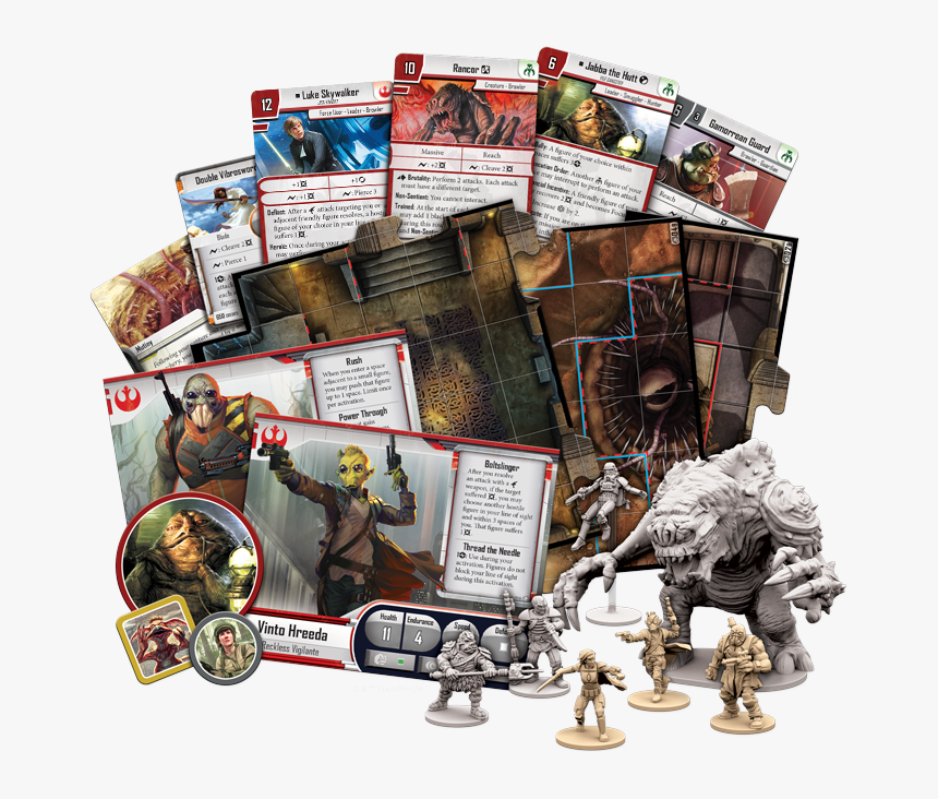 Swi32 Sample2 - Star Wars Imperial Assault Jabba's Realm, HD Png Download, Free Download