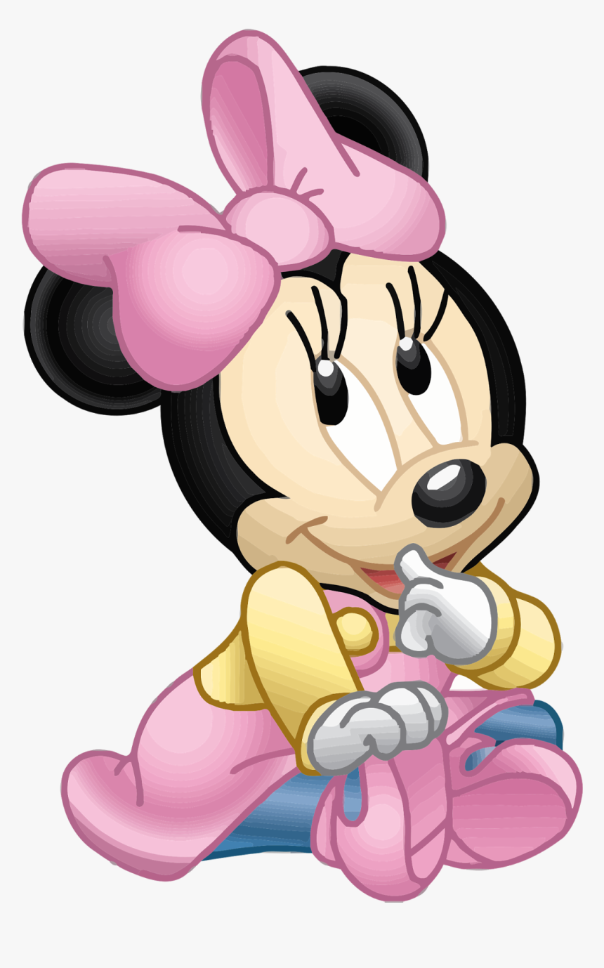 #mq #pink #minnie #minniemouse #baby - Minnie Mouse Bebe Hd, HD Png Download, Free Download