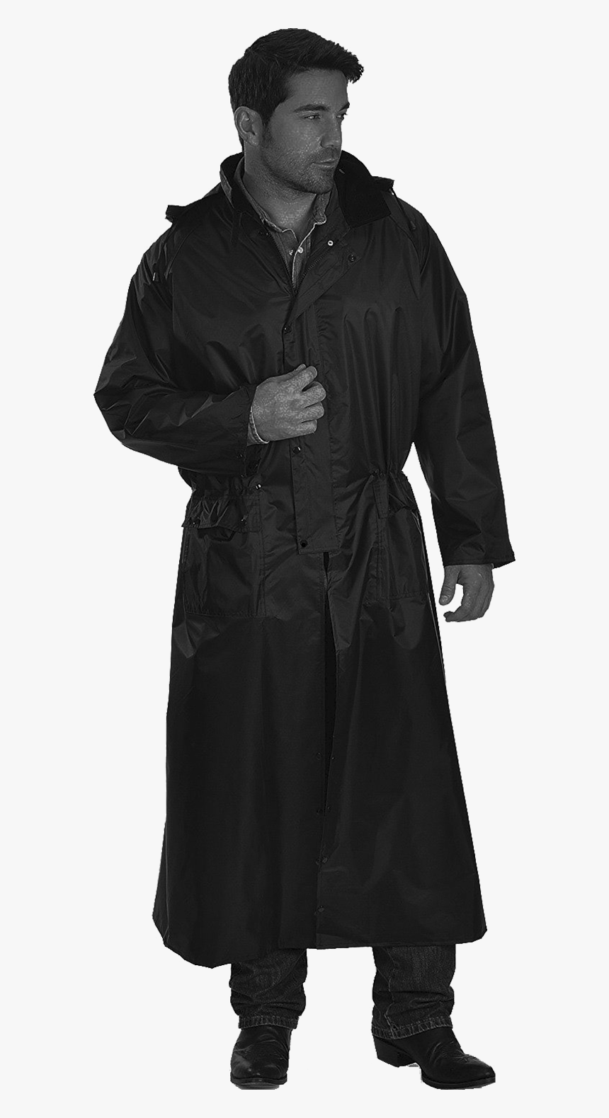 Transparent Hitler Trench Coat - Overcoat, HD Png Download, Free Download