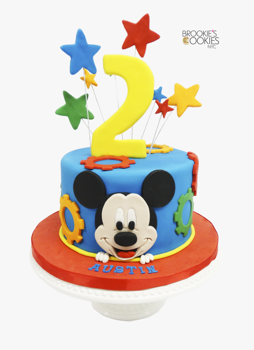 Mickey Mouse Cake - Mickey Mouse Character Cake, HD Png Download, Free Download