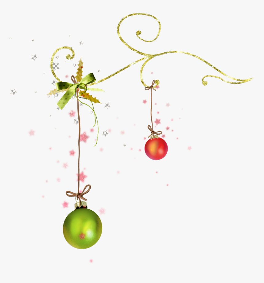 #ftestickers #christmas #decoration #balls #border - Christmas Ornament, HD Png Download, Free Download