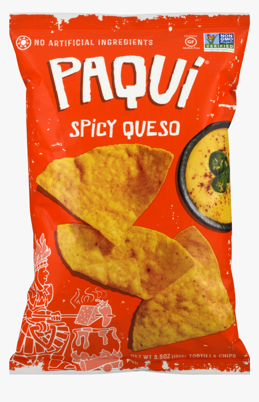 Spicy Chips Png - Paqui Spicy Queso Chips, Transparent Png, Free Download