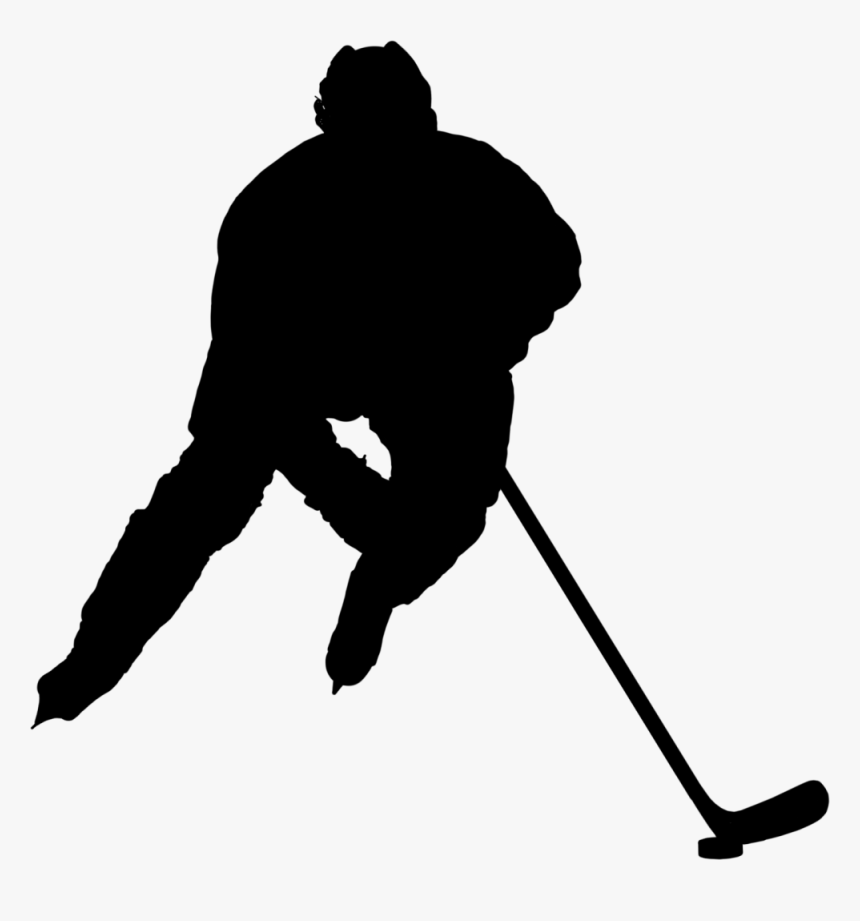 Transparent Golfer Silhouette Png - Hockey Player Png, Png Download ...