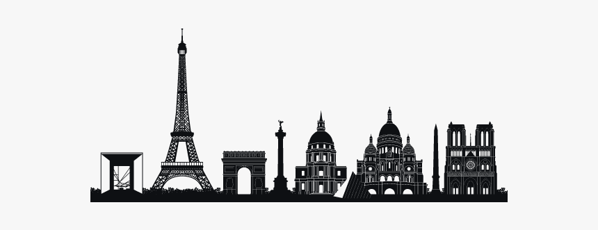 Paris Clipart Cityscape - Skyline Paris Png, Transparent Png, Free Download