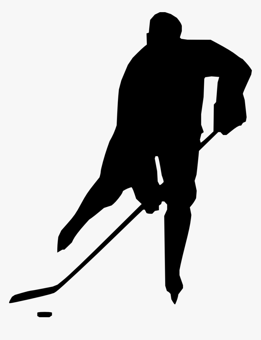 Transparent Hockey Player Silhouette Png - Clipart Hockey Player Silhouette, Png Download, Free Download